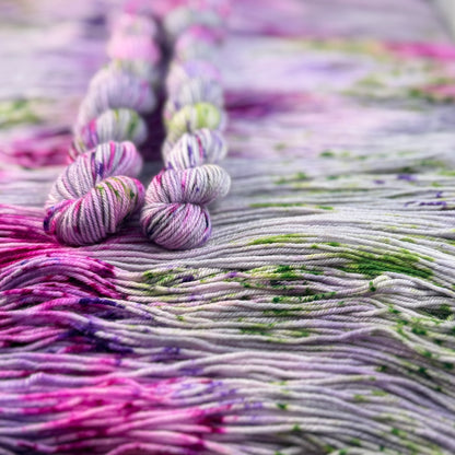 Jutland Rhubarb - Deluxe Merino Sock Mini