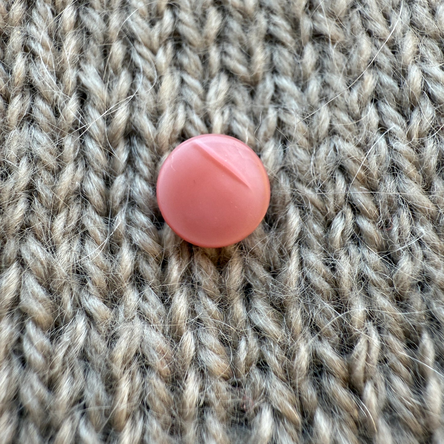 Tiny Pink Mushroom Button