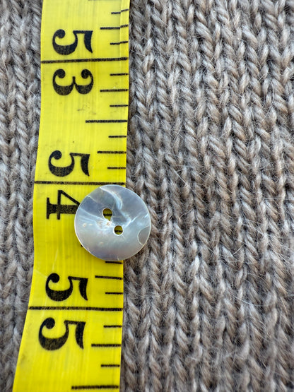 Light Mother of Pearl Medium Button