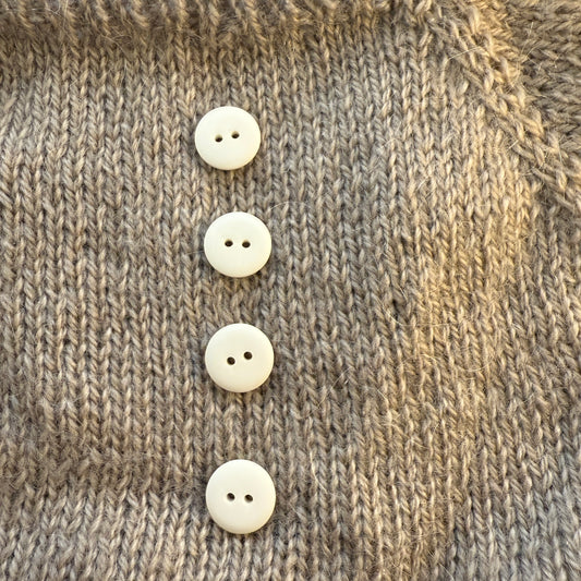 White Small Button