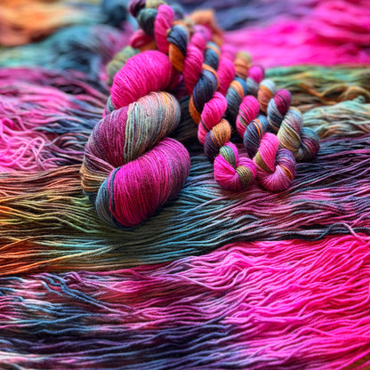 Anitra's Dance - Deluxe Merino Sock Mini