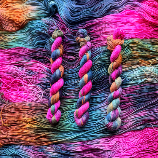 Anitra's Dance - Deluxe Merino Sock Mini