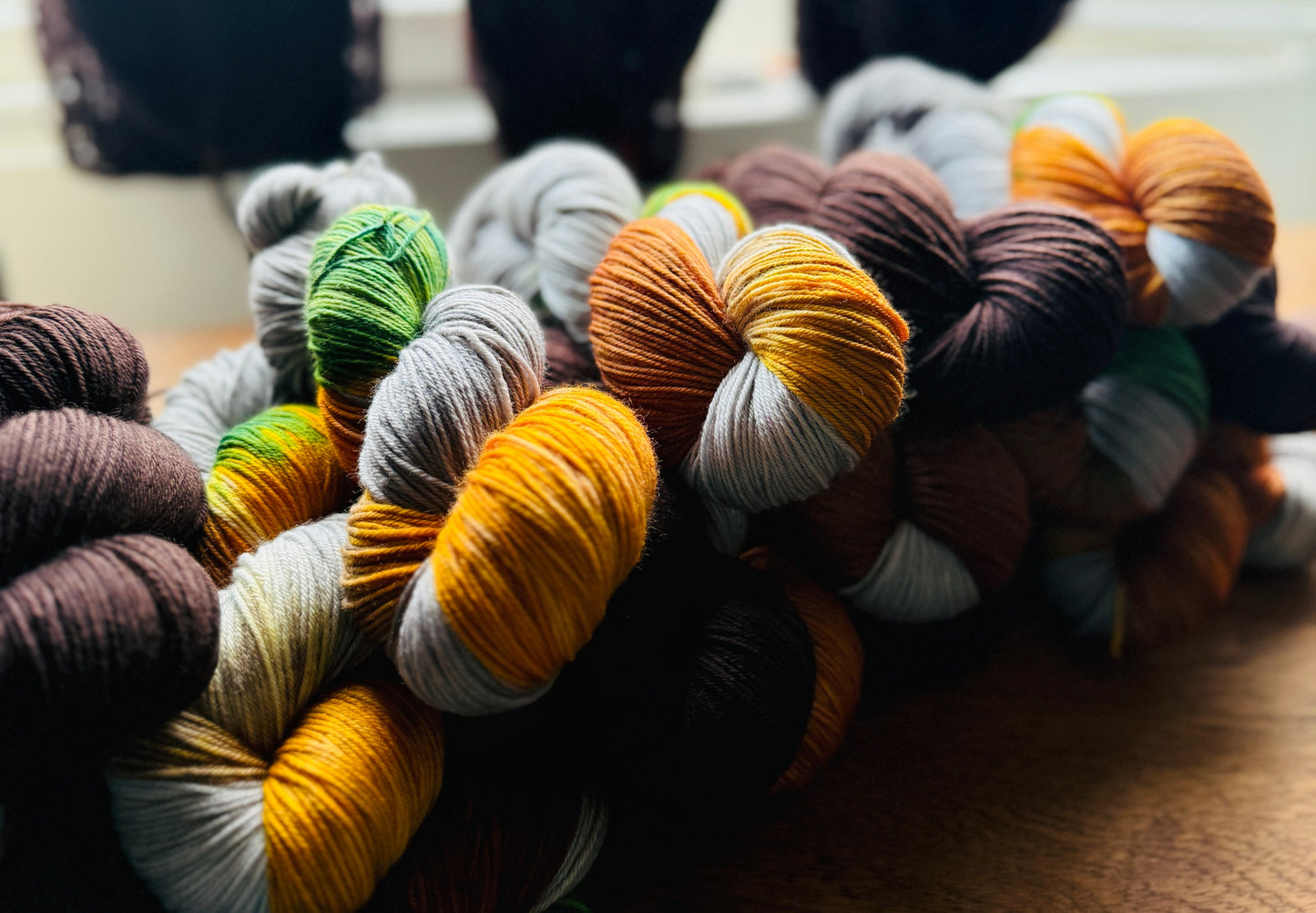 Pumpkin Patch (Limited Edition Halloween 2025) - Deluxe Merino Sock Assigned Pooling