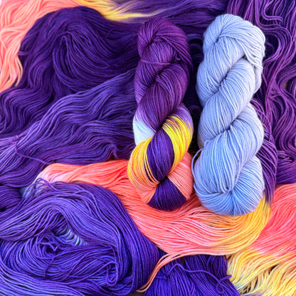 Candy Corn (Limited Edition Halloween 2025) - Deluxe Merino Sock Assigned Pooling