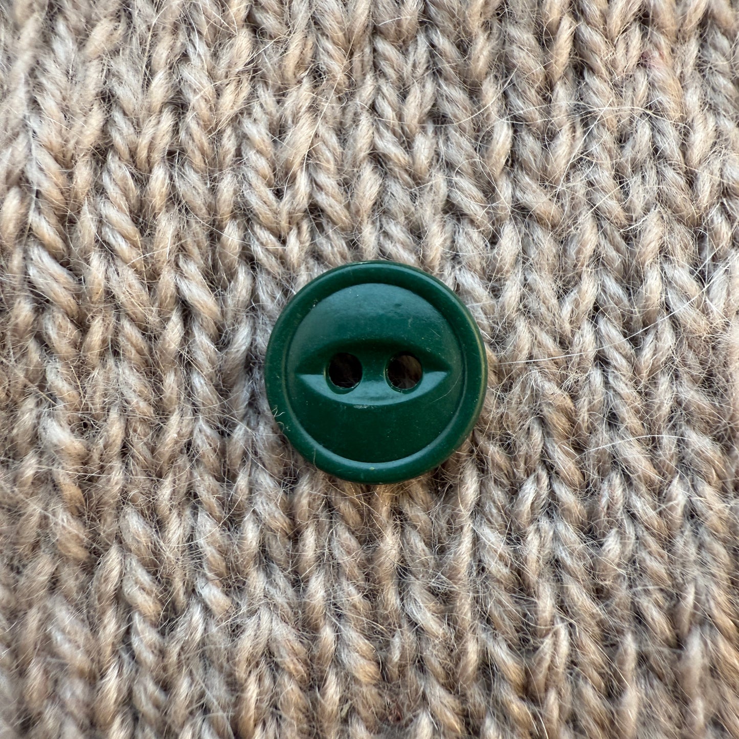 Bright Green Button