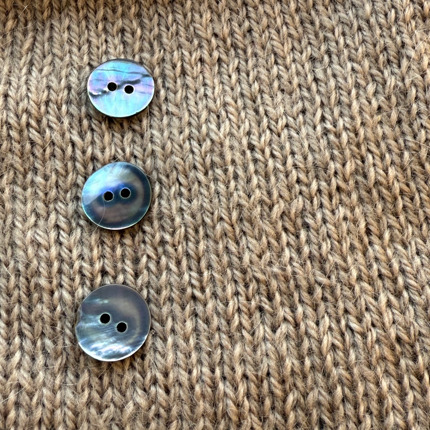 Dark Mother of Pearl Medium Button
