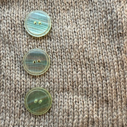 Seaglass Green Button