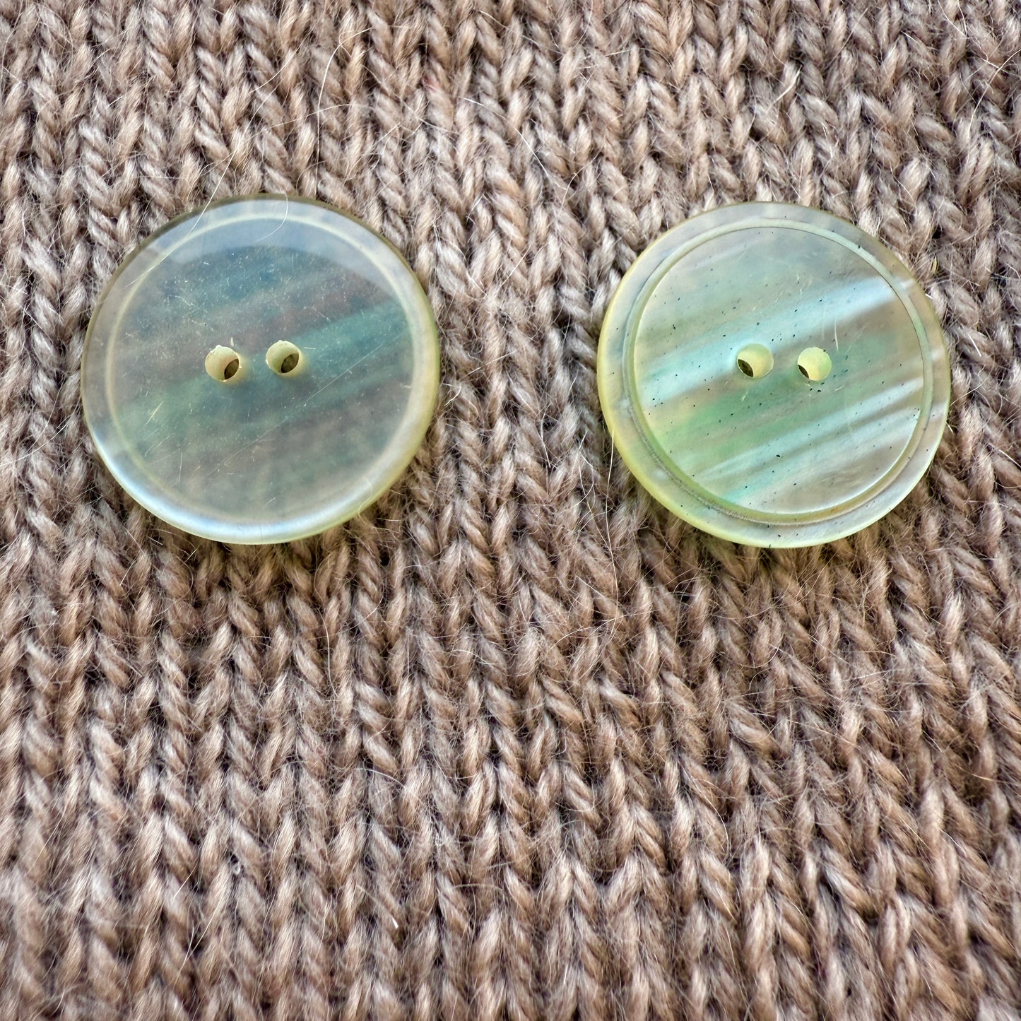 Seaglass Green Button