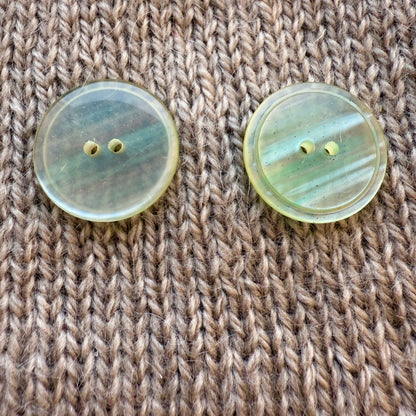 Seaglass Green Button