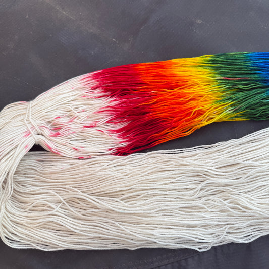 Tweede Kansje 008 - Deluxe Merino Sock Assigned Pooling ‘Pride'