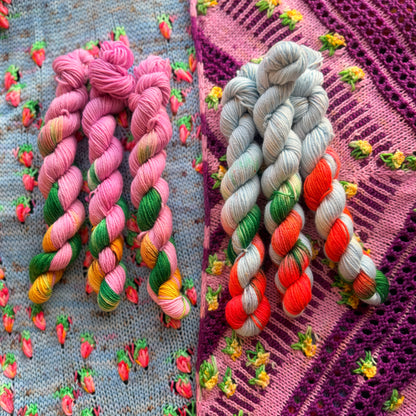 Ananas - Deluxe Merino Socken Mini Assigned Pooling