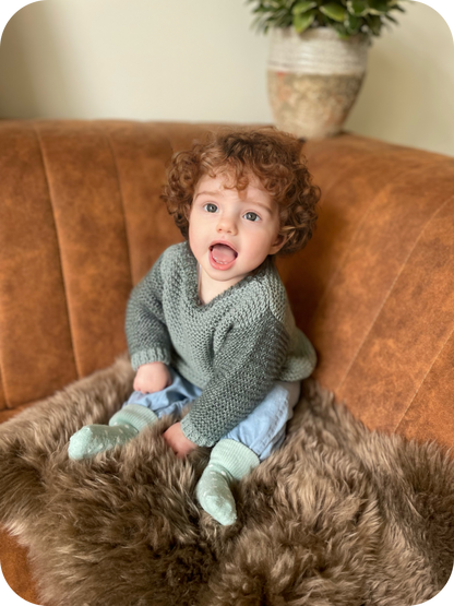 The Osyth Mini Baby Sweater - Pattern