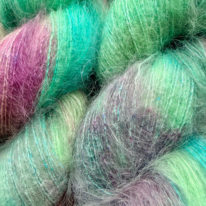 Auridon Yarns Kidsilk Lace 'Hyla Arborea'