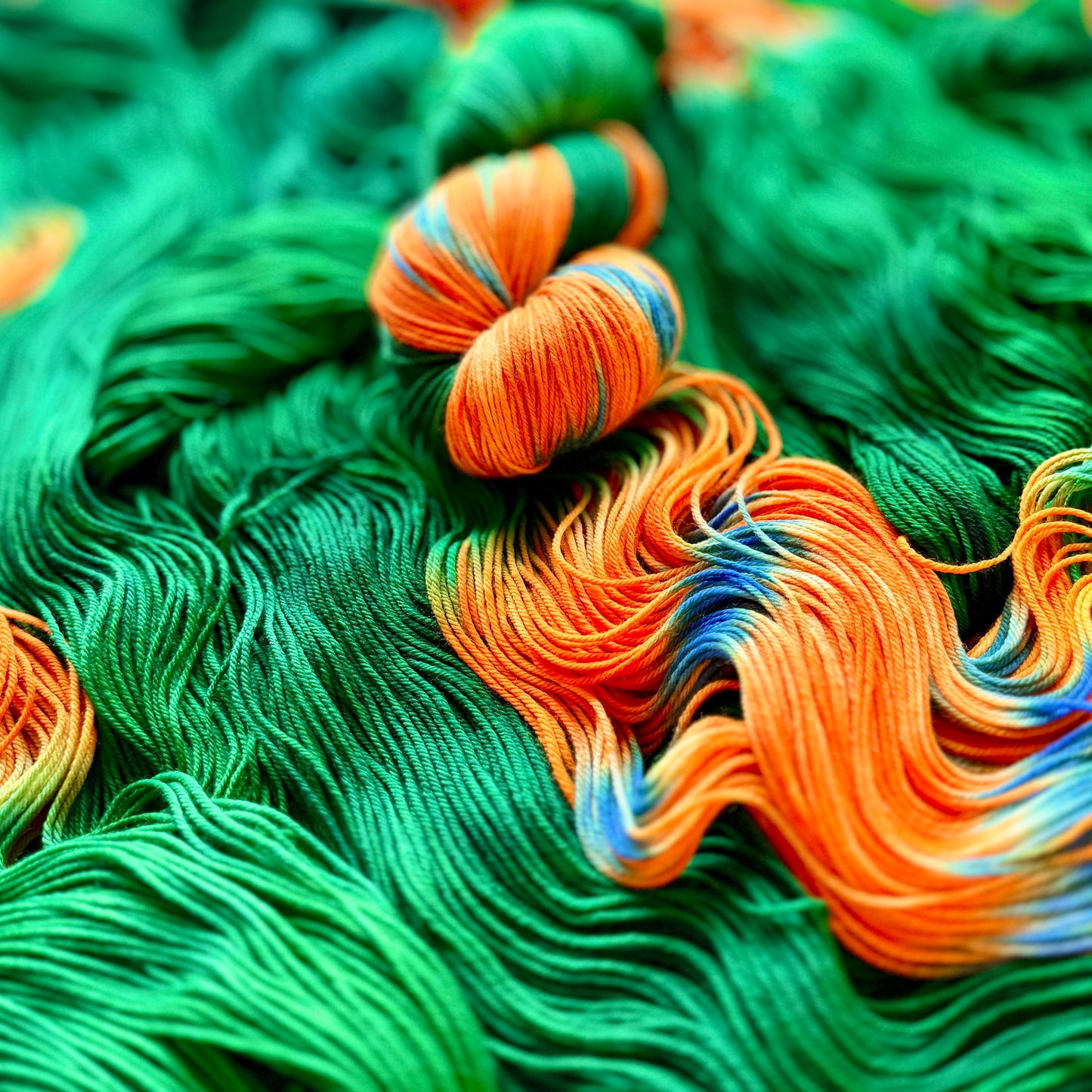 Strelitzia – Deluxe Merino Sock Assigned Pooling