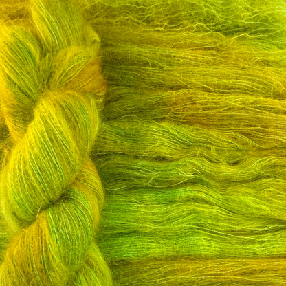 Auridon Yarns Kidsilk Lace 'Hyla Arborea'