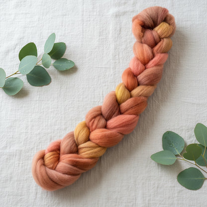 OOAK004 - Non-Superwash 18.5 micron Merino Roving
