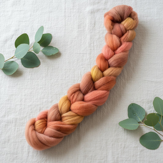 OOAK001 – Non-Superwash 18,5 Mikron Merino-Roving