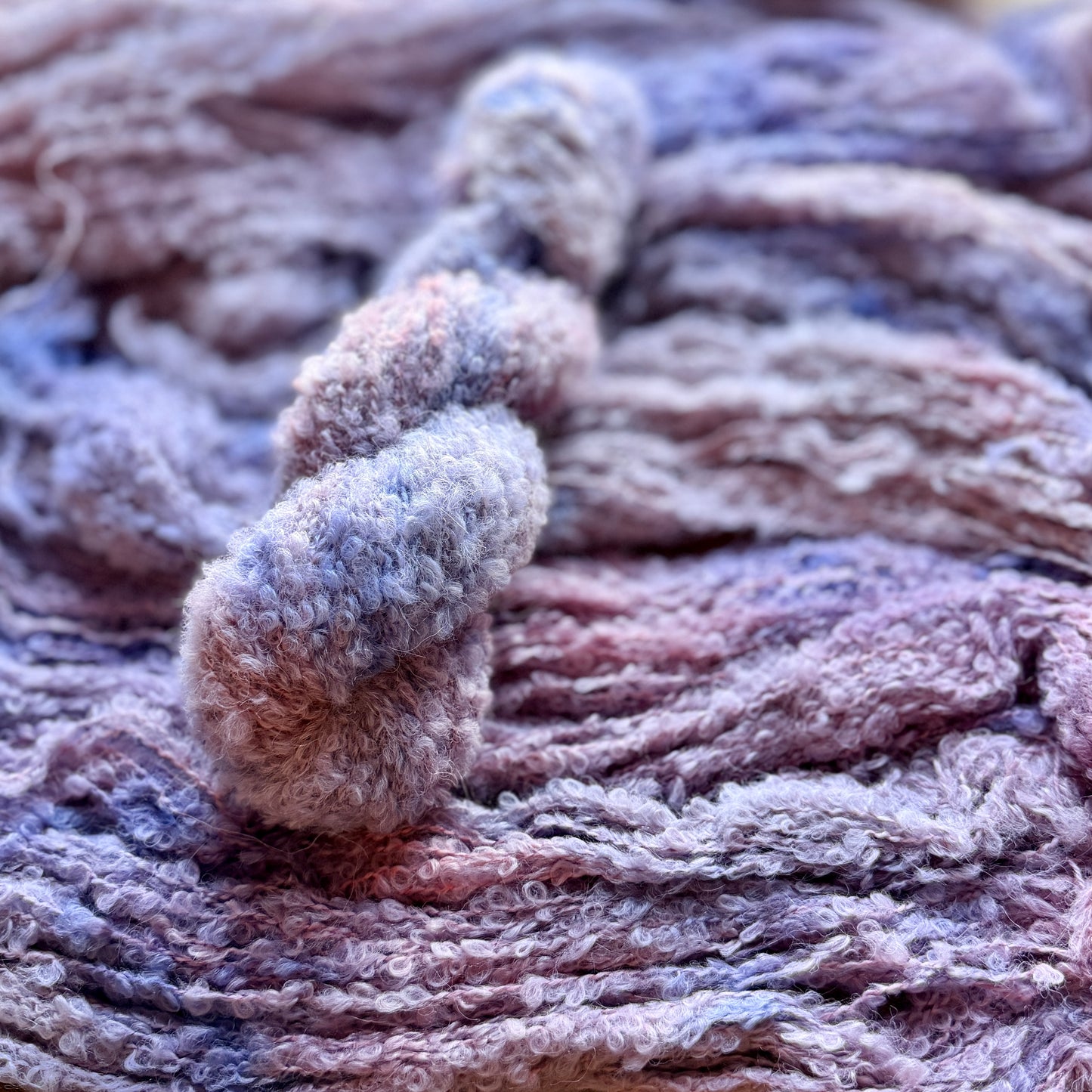 Viminal Violet - Alpaca Bouclé Aran