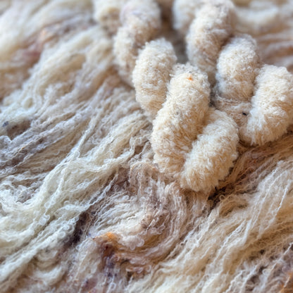 Capitoline Cream - Alpaca Bouclé Aran