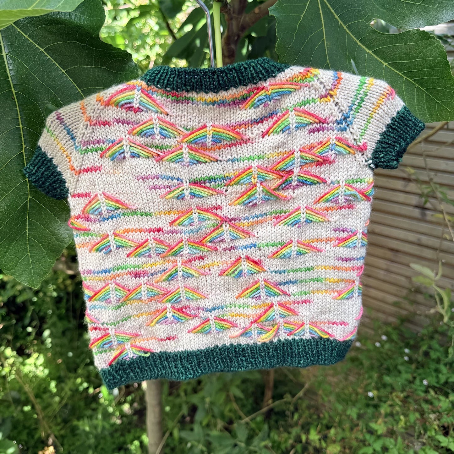 Rainbow Kid Tee Yarn Kit - Pride & Budapest (3M–6M)