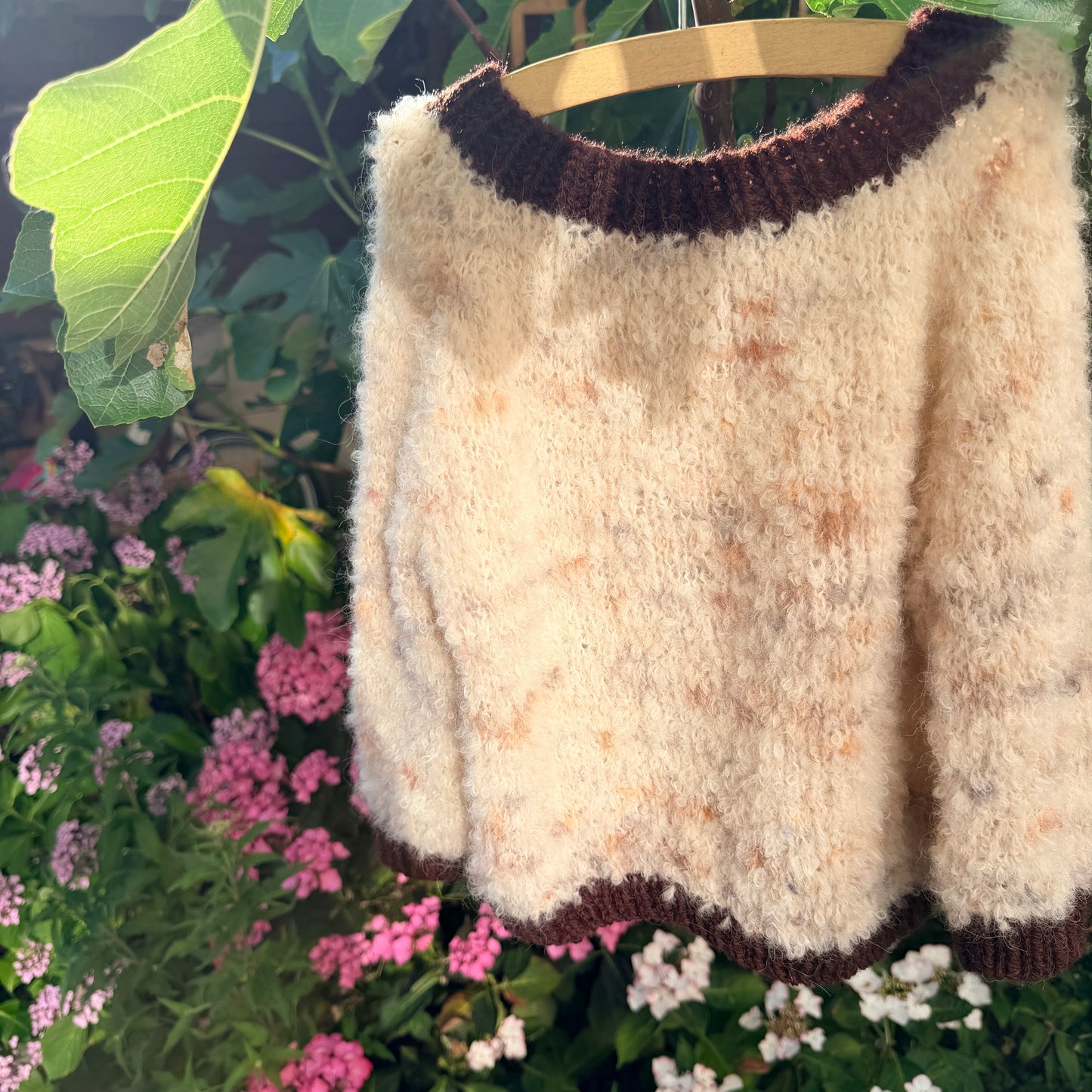 Capitoline Cream - Alpaca Bouclé Aran