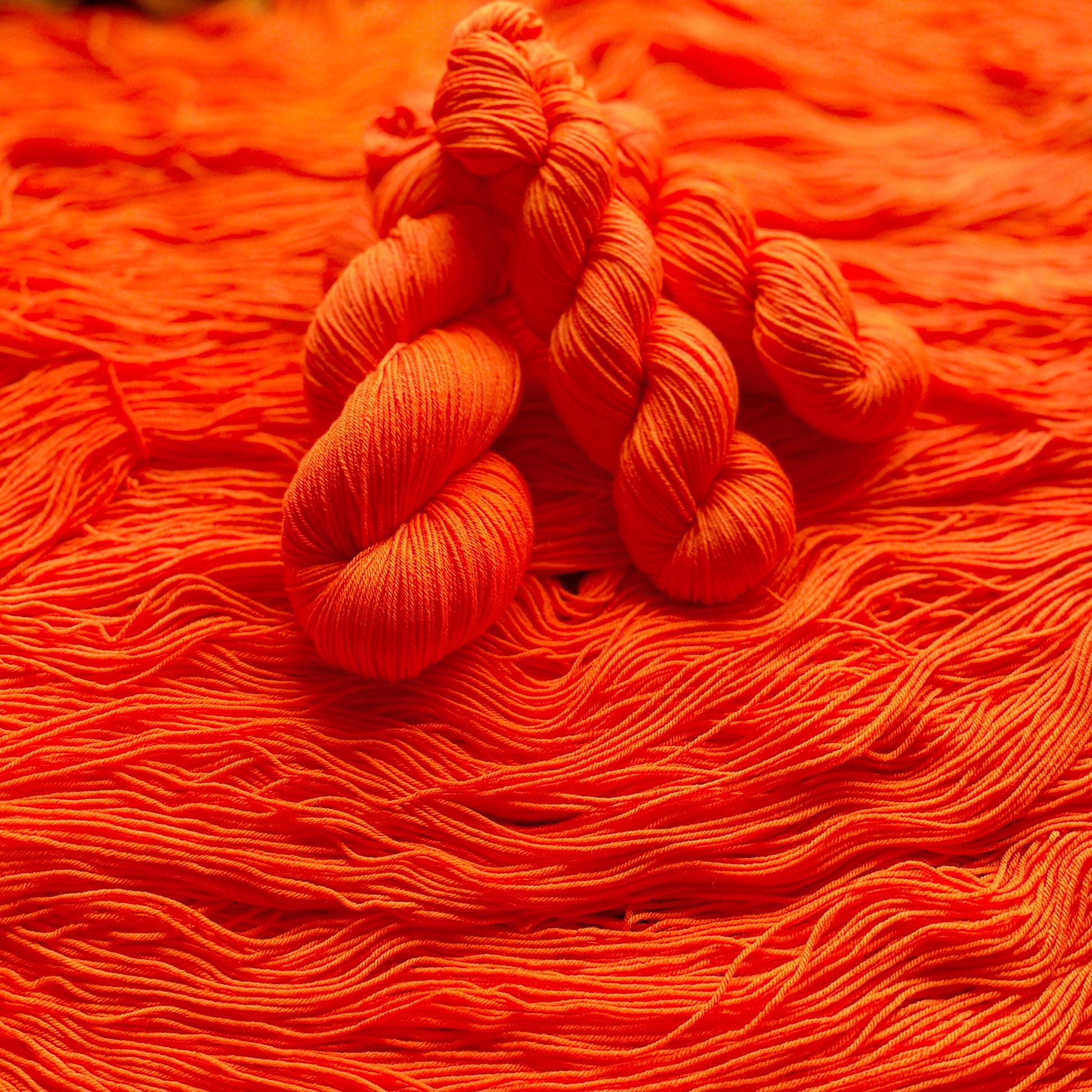 Amsterdam hand-dyed sock yarn, view 5