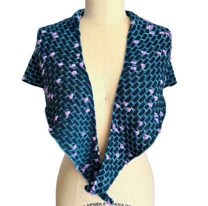 Bricks 'n Berries Blue & Pink Yarn Kit