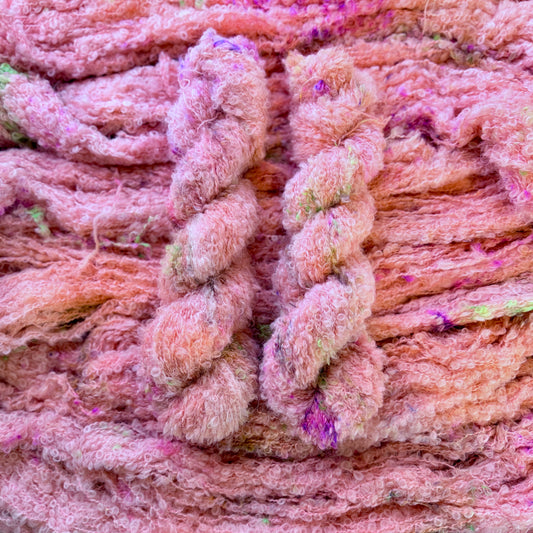 Caelian Coral - Alpaca Bouclé Aran