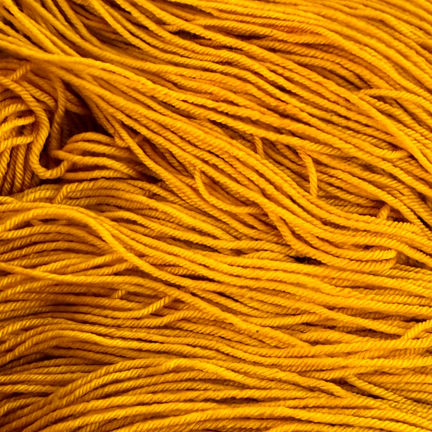 Dijon hand-dyed sock yarn, detail view
