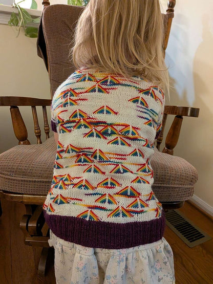 Rainbow Kid Tee Yarn Kit - Pride & Budapest (1Y–4Y)