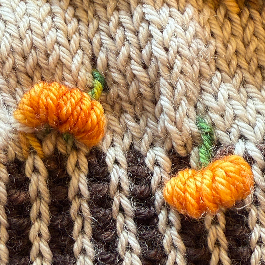 Pumpkin Patch assigned pooling yarn, view 8