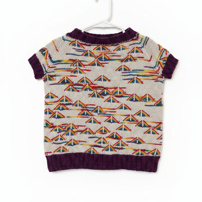 Rainbow Kid Tee Yarn Kit - Pride & Budapest (3M–6M)