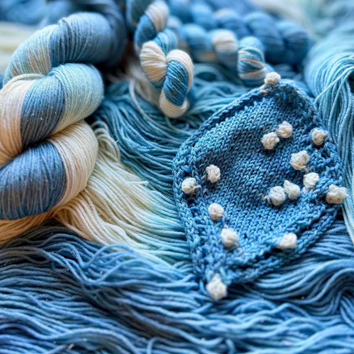 Let it Snow - Deluxe Merino Sock Mini