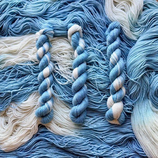 Let it Snow - Deluxe Merino Sock Mini