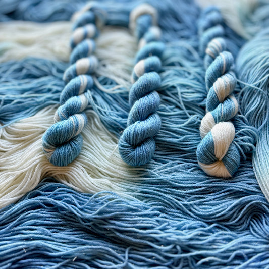 Let it Snow - Deluxe Merino Sock Mini